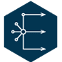 Distribution network icon